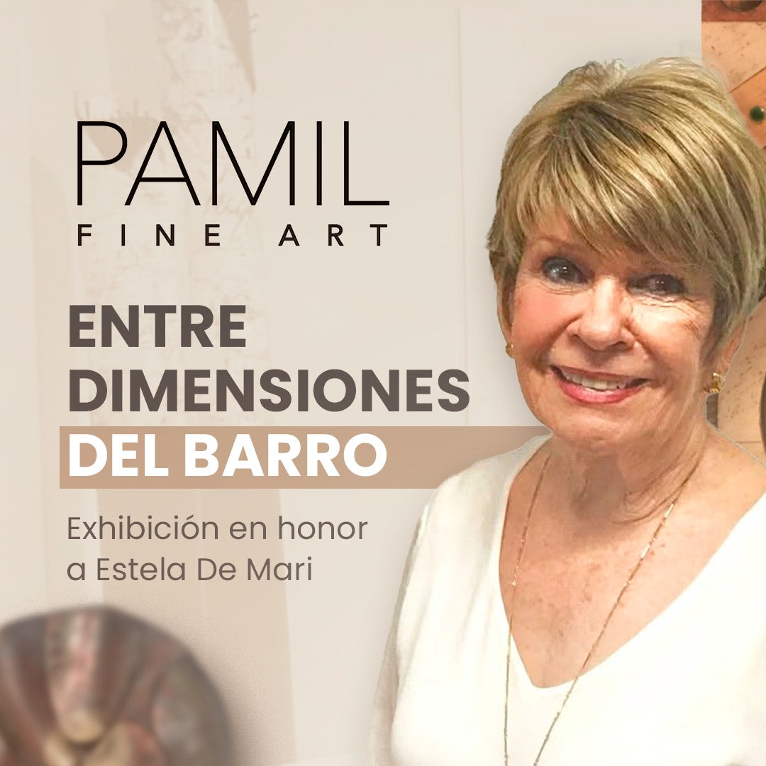 Estela de Mari "Entre dimensiones del barro" – Pamil fine art gallery