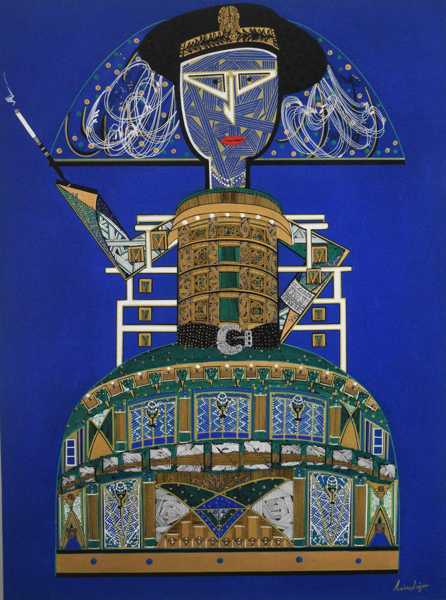 America Aponte "Môme Moineau el fisico"