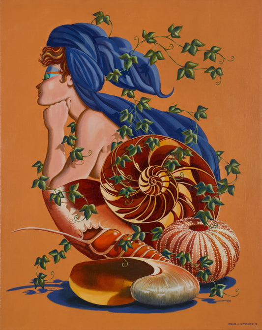 Miguel A. Hernández "La dama de las caracolas"