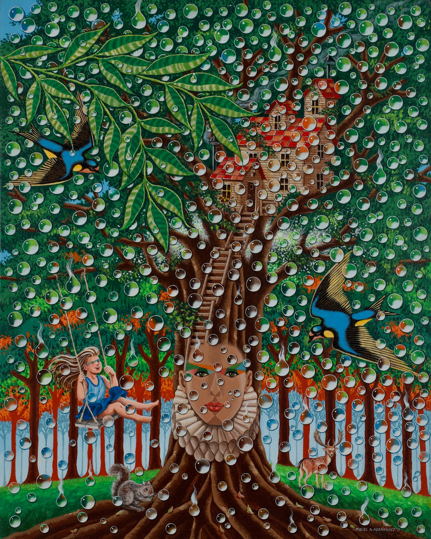 Miguel A. Hernández "El bosque transpirado"