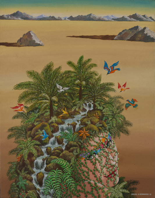 Miguel A. Hernández "El oasis de Venus"