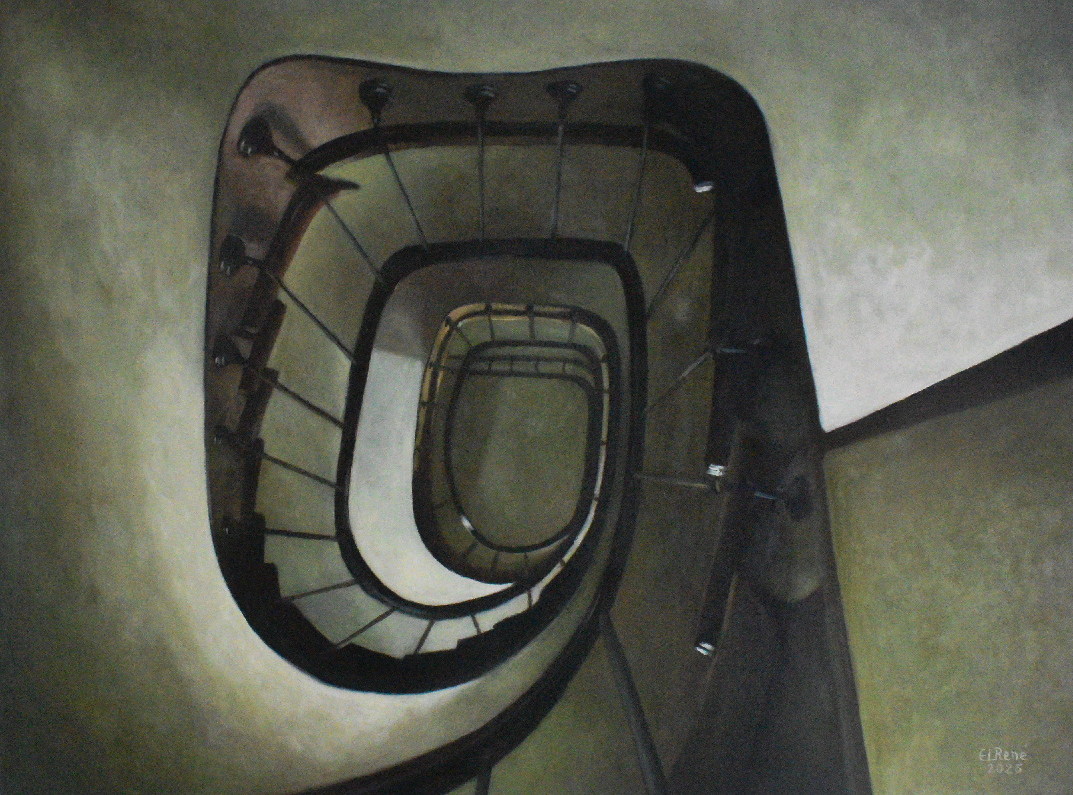 Rene Rivera Roman "Reflexión del tiempo" – Pamil fine art gallery