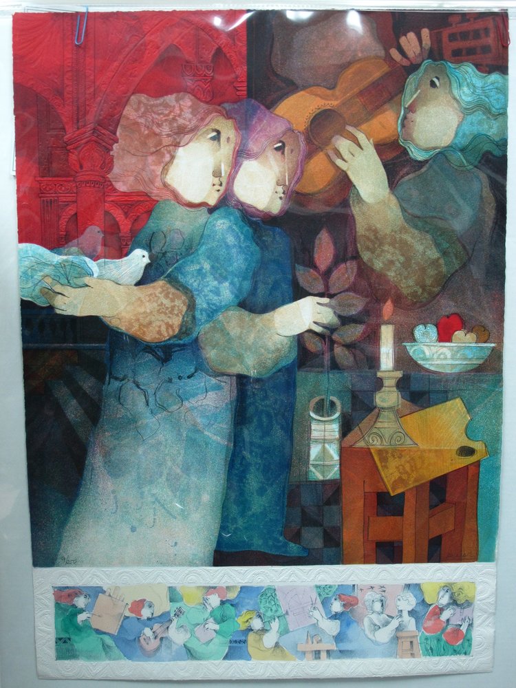 Alvar "Les muses de l'artista" – Pamil fine art gallery