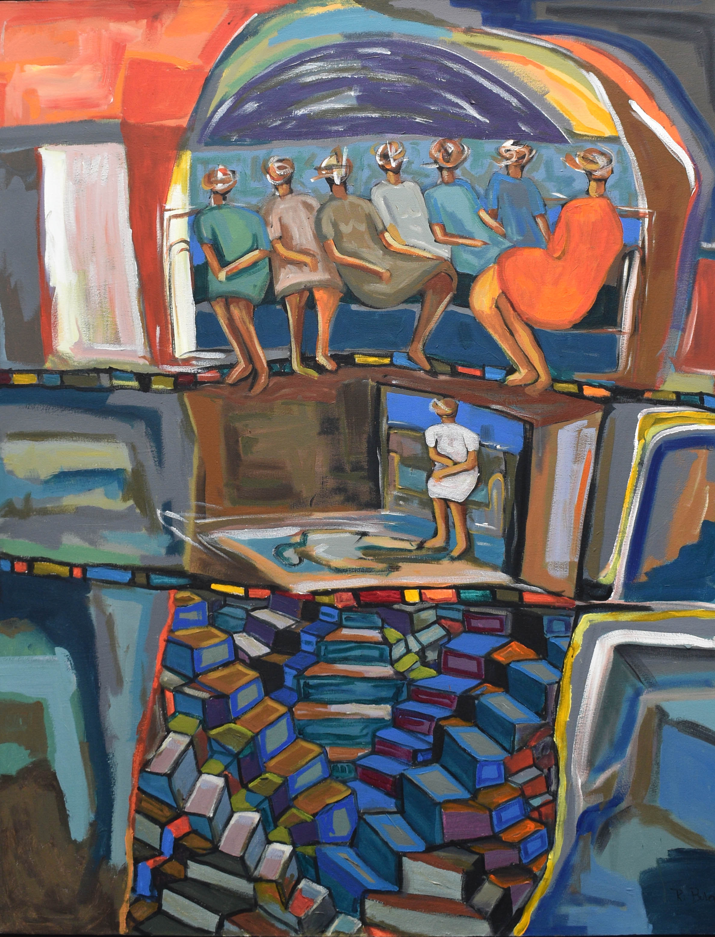 Ramón Bulerín "Fábula II" – Pamil fine art gallery