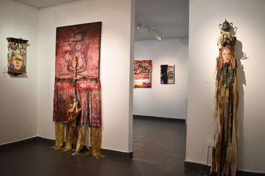 art gallery exhibit San Juan Puerto Rico Vanessa Rivera and Hubert Caño