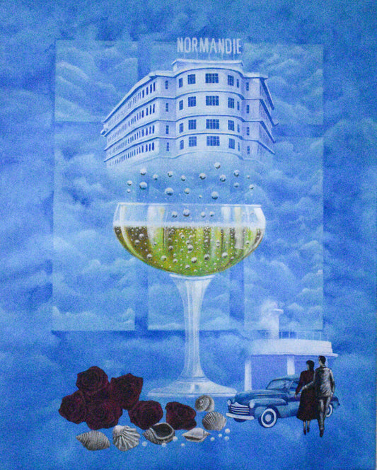 Víctor Fuentes Agostini "Celebrando el Normandie"