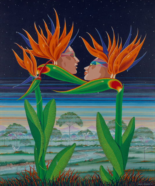 Miguel A. Hernández "Coloquio en el paraíso"