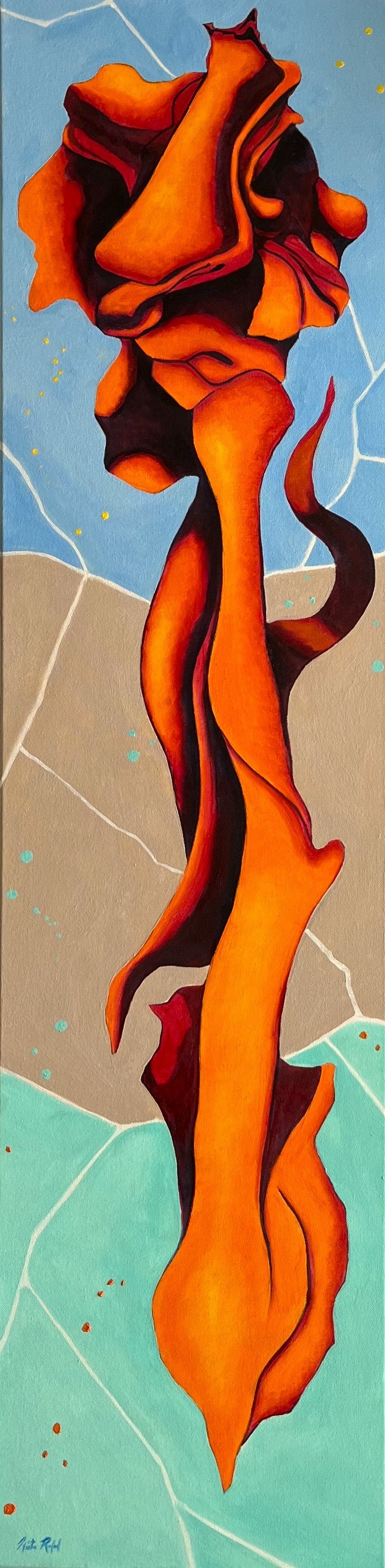 Héctor Rafael "Twisted Elegance" Orange