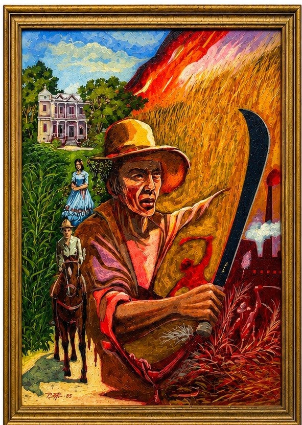Ramón Soto Ríos / Obra inspirada en La LLamarada